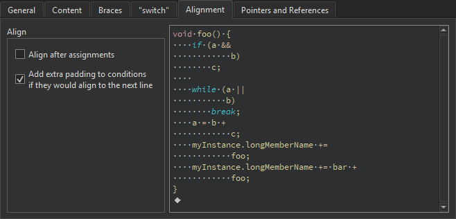 {Alignment preferences}