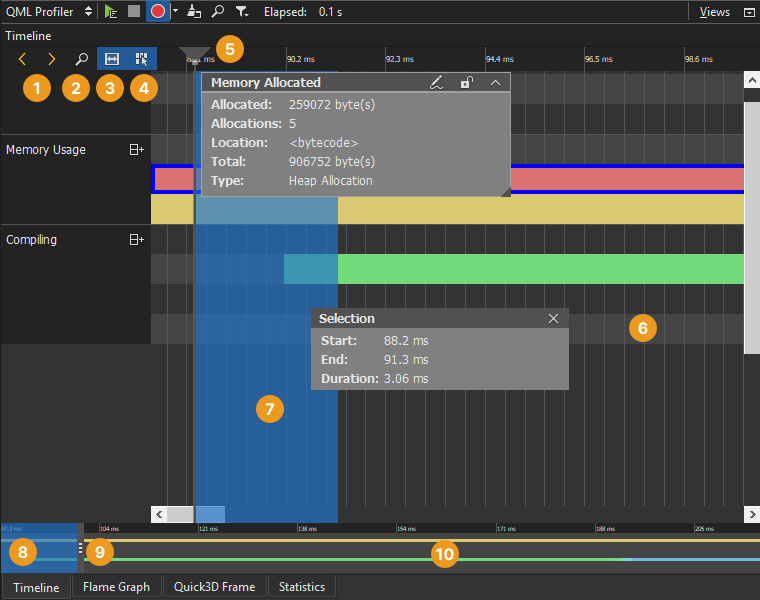 {QML Profiler}