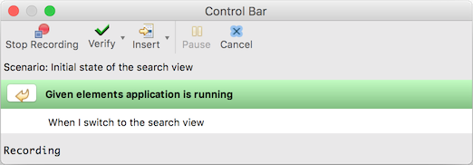 "Control Bar"